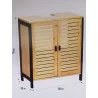 MEUBLE SOUS LAVABO CEBU BAMBOU 60x30x70cm