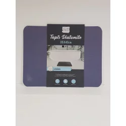 TAPIS DE BAIN DIATOMITE BLEU MARINE DIATONELLA 35X45cm