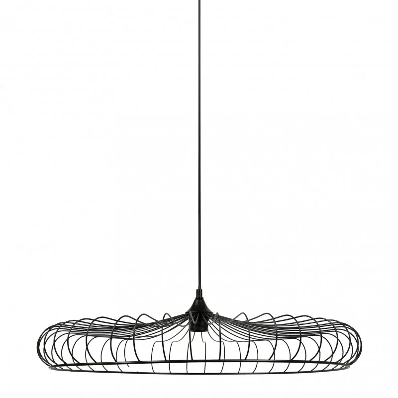 SUSPENSION METAL LISA NOIRE