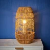 LAMPE CORDE PAPIER AJAY NATUREL GM