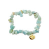 BRACELET PIERRES AMAZONITE SPONTANEITE J BRACELET PIERRES AMAZONITE SPONTANEITE J