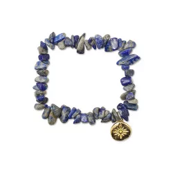 BRACELET EN PIERRE DE LAPIS LAZULI HARMO
