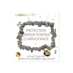 BRACELET EN PIERRE DE LABRADORITE PROTEC