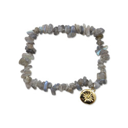 BRACELET EN PIERRE DE LABRADORITE PROTEC