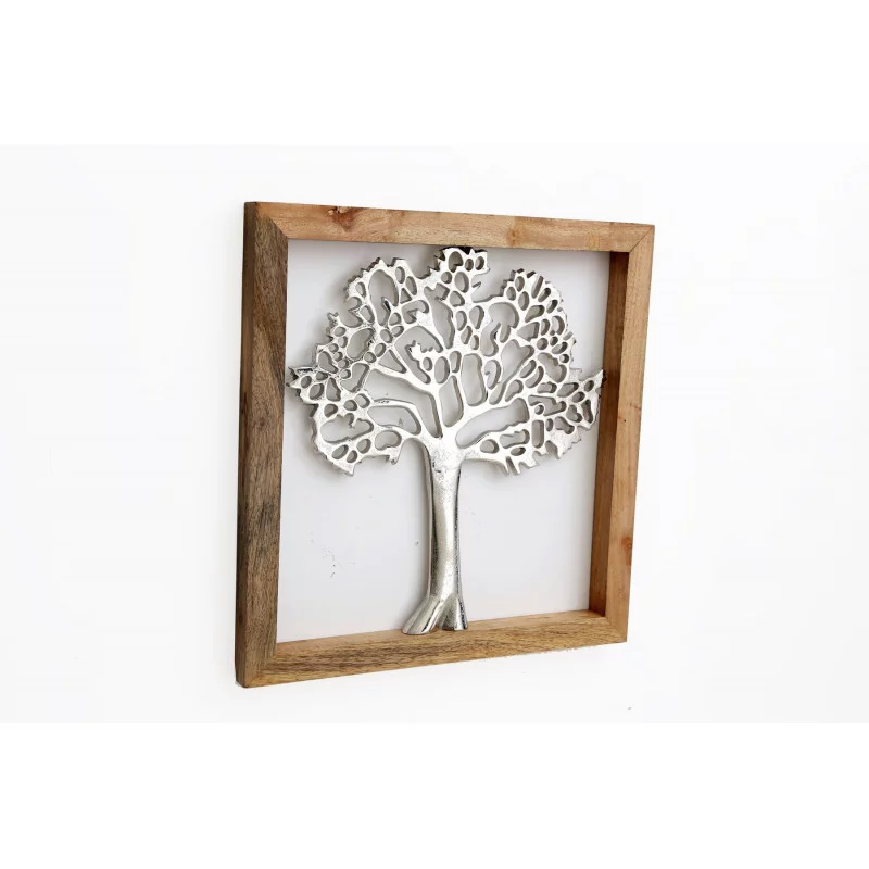 CADRE ARBRE DE VIE 37X37CM