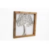 CADRE ARBRE DE VIE 37X37CM