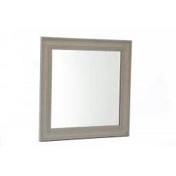 MIROIR MOULURE TAUPE 60X60CM