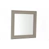 MIROIR MOULURE TAUPE 60X60CM
