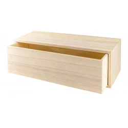 TIROIR EN BOIS, XL, 30X10X10CM
