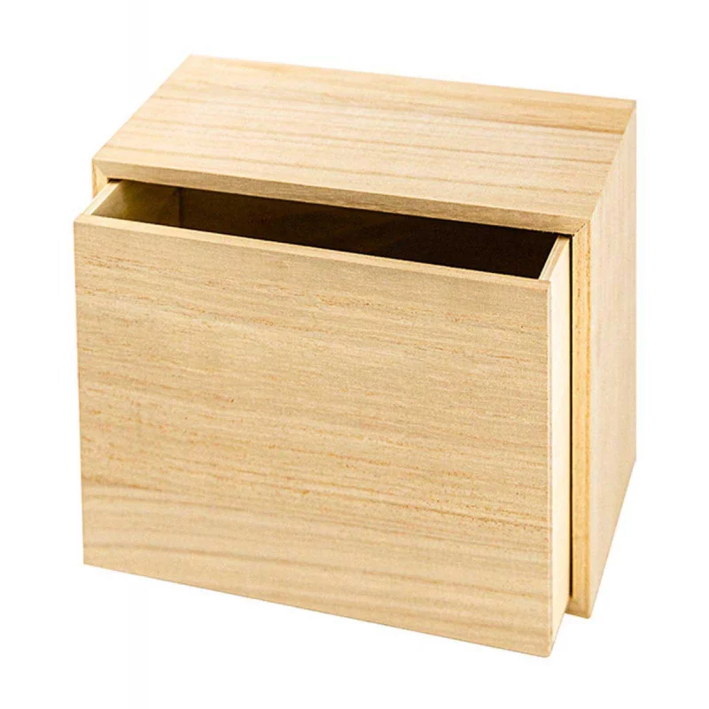 TIROIR EN BOIS, L, 20X15X10CM