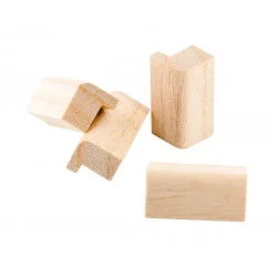 POIGNÉE DE TIROIR EN BOIS RÉTRO X4 PCS