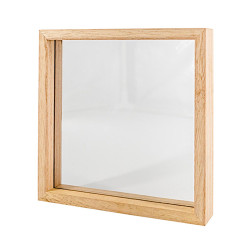 CADRE DOUBLE FACE EN BOIS 16X16X2,8CM