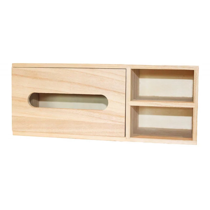 BOITE EN BOIS COUVERCLE COULISSANT 26X8,