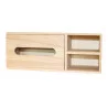 BOITE EN BOIS COUVERCLE COULISSANT 26X8,