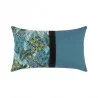 COUSSIN PÉTROLE KEYRA 30X50cm
