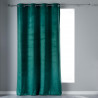 RIDEAU VELVETINE PETROLE 140x240CM VELOU
