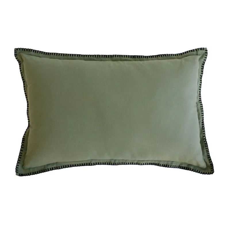 COUSSIN ARGILE VERT COPACABANA 60X40cm COUSSIN ARGILE VERT COPACABANA 60X40cm