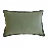 COUSSIN ARGILE VERT COPACABANA 60X40cm