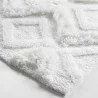 TAPIS IKATIS BLANC/BLANC 50x80CM