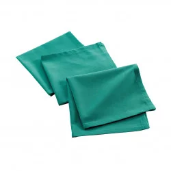 SERVIETTES X3 MISTRAL ÉMERAUDE 40x40cm