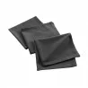 SERVIETTES X3 MISTRAL ANTHRACITE 40x40cm