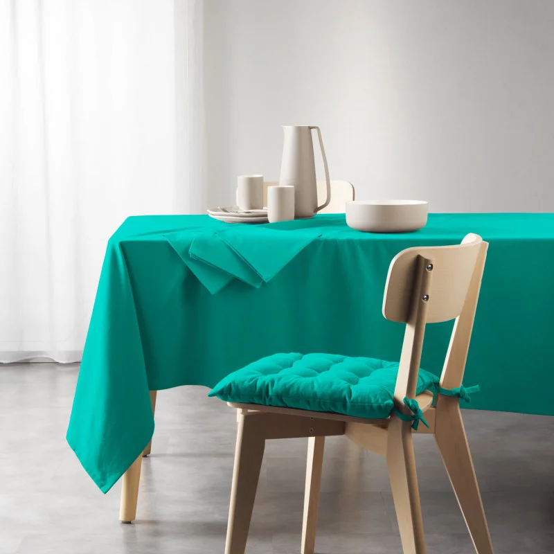 NAPPE RECTANGULAIRE ÉMERAUDE MISTRAL 140x240cm