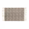 TAPIS KALINDA NOIR 60x90cm