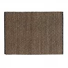 TAPIS ZIGZAG EN JUTE UNI ET POLYCOTON 120x170cm