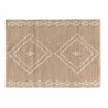 TAPIS FLOTY EN JUTE UNI, LAINE ET COTON UNI 120x170cm
