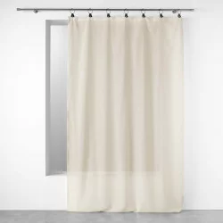 VOILE TISSÉ LINKA NATUREL PANNEAU AVEC ANNEAUX 140x240cm
