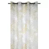 VOILE ADINO MOUTARDE 140X260CM