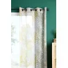 VOILE ADINO MOUTARDE 140X260CM