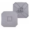 BEA GALETTE ITALIENNE 40X40CM GRIS -