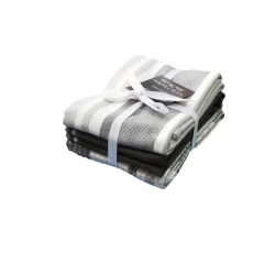 TORCHON DE CUISINE TARMAC x3 EN COTON 50X70cm