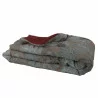 EDREDON LEAVES CUIR 75X200 COTON ET LIN