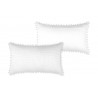 COUSSIN SANCHEZ BLANC 30X50CM