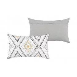 COUSSIN KILIM ECRU 30X50CM