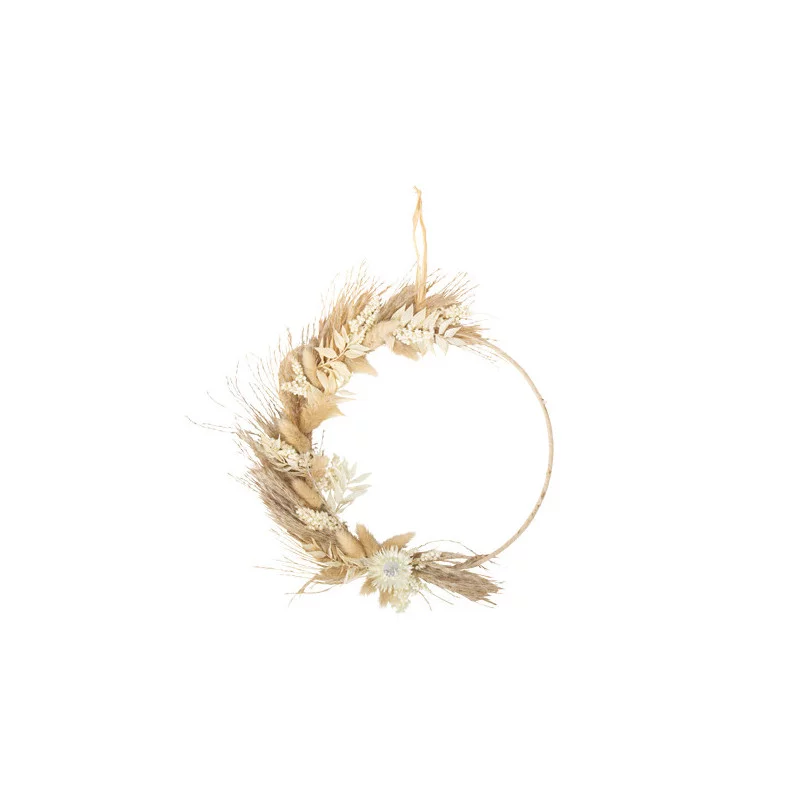 COURONNE ARIANA FLEURS SECHEES NATURE