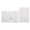 CARTE ET ENVELOPPE ATSEM "MERCI DE M'AVOIR AIDÉ À GRANDIR"