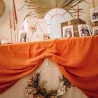 NAPPE GAZE DE COTON TERRE BRULEE