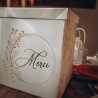 URNE "MERCI" FLEURS DES CHAMPS BLUSH