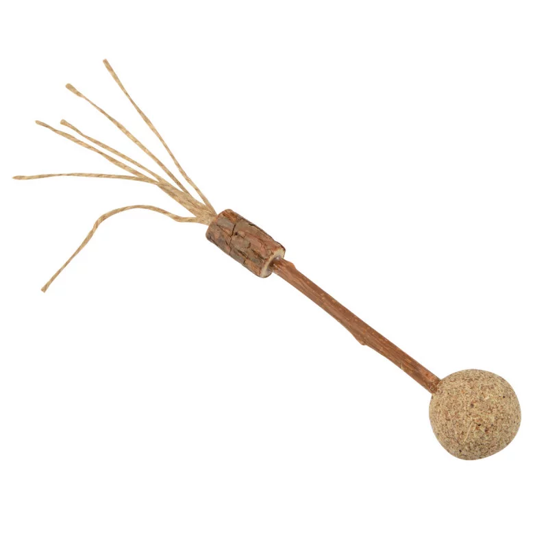 JOUET SUCETTE HERBE A CHAT SUR BATONNET