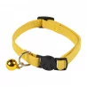 COLLIER BOHO POUR CHAT MOUTARDE ANTI-ÉTRANGLEMENT D30cm