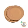 ASSIETTES X20 EN KRAFT NATUREL D18CM SA