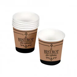 GOBELETS BISTROT X10 CARTON 23CL