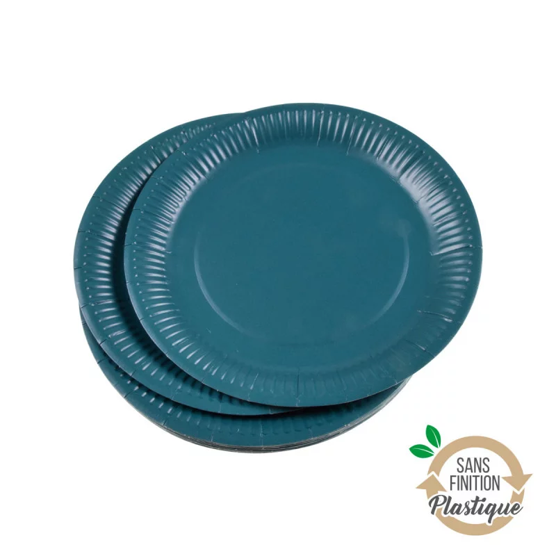 ASSIETTES X20 EMERAUDE D18CM CARTON SANS ASSIETTES X20 EMERAUDE D18CM CARTON SANS