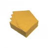 SERVIETTES COCKTAIL X40 JAUNE MOUTARDE E