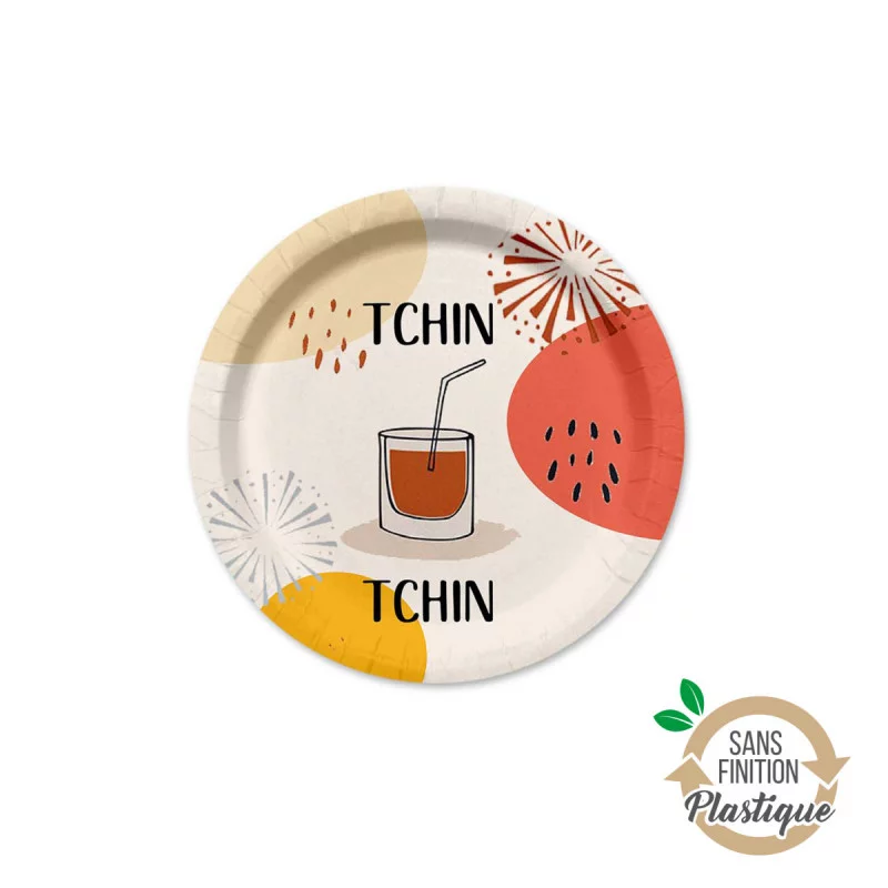 ASSIETTES X10 TCHIN TCHIN D18CM CARTON