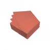 SERVIETTES COCKTAIL X40 TERRACOTTA 25X2