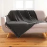 PLAID CORALINE ANTHRACITE 125x150CM ACRY